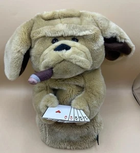 Vintage Winning Edge Golfschläger Kopfbedeckung Poker Hound Hund Puppe für 460cc - Bild 1 von 12