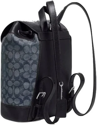 Mochila COACH Dempsey con cordón en parche y rayas de jacquard exclusivo Foto 1 de 4