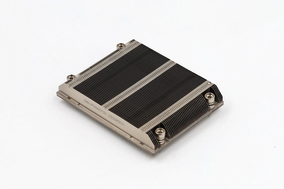 SuperMicro SNK-P0047PSR 1U LGA1155 Passive Proprietary CPU Heatsink Tested - Image 1 of 4