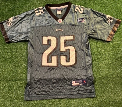 New LeSean McCoy Philadelphia Eagles Jersey Youth Large 14-16 Green Shady - Image 1 of 2