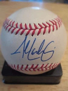 JOHN MAYBERRY JR signed PHILADELPHIA PHILLIES Baseball COA - Picture 1 of 3