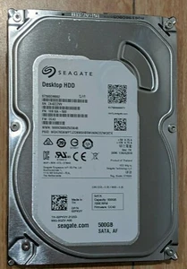 Seagate ST500DM002 500GB 7.2K 6G 16MB 3.5in SATA Desktop PC DVR Hard Drive - Picture 1 of 3