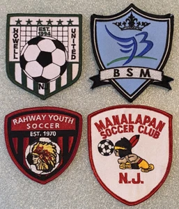 Patch Lot USA YOUTH SOCCER New Jersey BSM Academy~HOWELL UNITED~RAHWAY~MANALAPAN - Picture 1 of 6