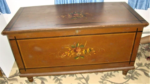 Old Blanket Chest Cover