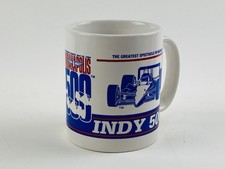 Vintage Indy 500 Mug 1994 IMS Coffee Cup 78th Running Indianapolis 500 Blue Race