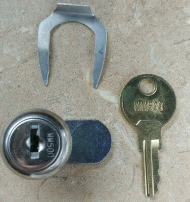 M-S MM500 Cash Drawer Lock & Key Fits MS EP-127, EP-125 & NCR POS Registers