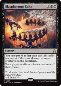 Blasphemous Edict (FDN) Foundations - NM - Picture 1 of 1