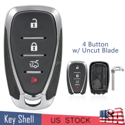 Чехол брелок дистанционный для Chevrolet Malibu Camaro Cruze 2016-2022 годов выпуска 4 кнопки - Изображение 1 из 4