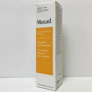 Murad Targeted Eye Depuffer with Peptides Depuffs and Firms AM And PM 0.5 oz/15m - Picture 1 of 2