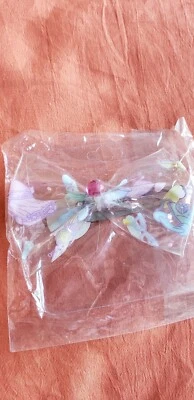 Nuevo lazo de pasador pinza de pelo Sanrio retro clásico vintage 1989 ¡MIRA RARO! Foto 1 de 4