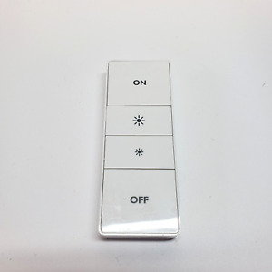 Philips 324131092621 White Push Button Wireless Hue Dimmer Switch Remote Control