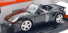 MotorMax 1/18 Scale Diecast 73183 - Porsche 911 Turbo Cabriolet - Black