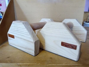 Liegestützgriffe PowerBars Parallettes gelenkschonende Griffe aus Holz Handmade - Bild 1 von 5