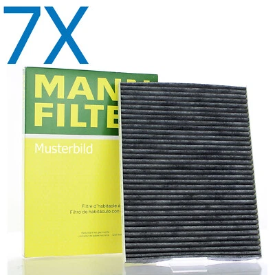 7x Filtro Uomo Filtro Abitacolo Filtro Antipolline Peugeot 206 CC Posteriore SW - Immagine 1 di 2