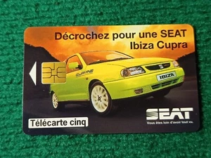 TELECARTE PRIVÉE / PHONECARD France 5U - SEAT - VAG - SO3 Gn359 - Imagen 1 de 2