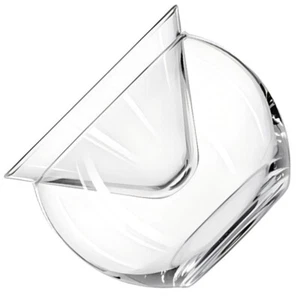 Glass Bowl Clear Fruit Serving Dish Glasses with Chiller - Picture 1 of 12