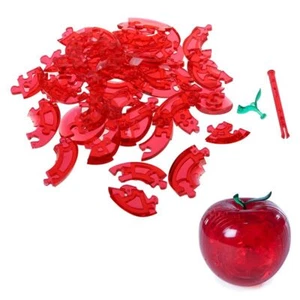 3D Crystal Puzzle - Red- Z1Y3 - Picture 1 of 4
