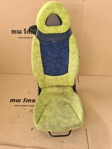 Beifahrersitz Sitz Smart 450 ForTwo Cabrio / Coupe blau gelb Nr.A158 - Bild 1 von 5