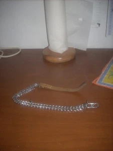 collare  cane taglia grande  in metallo e pelle - Picture 1 of 3