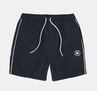 Cortavientos corto Converse Chuck Taylor All Star para hombre M negro retro ropa de calle Foto 1 de 2