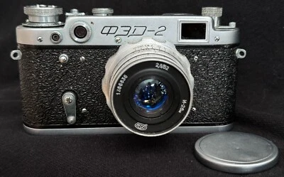 FED-2 Vintage Soviet USSR Film Camera - Image 1 of 4