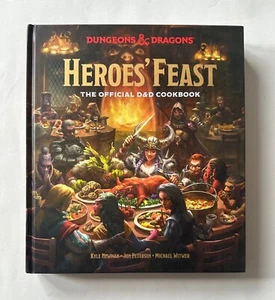 HEROES' FEAST The Official Dungeons and Dragons D&D Cookbook | 2020 Hardcover - Foto 1 di 19