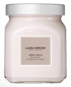 Laura Mercier Ambre Vanille Soufflé Body Cream 12oz 340g New Boxed & Jumbo - Picture 1 of 7