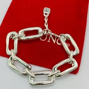 UNO de 50 Awesome Bracelet - Silver -Plated link Bracelet - Picture 1 of 4