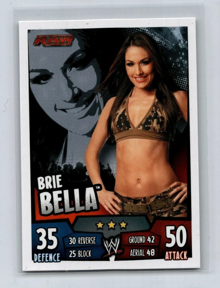 2011 Topps WWE Slam Attax RUMBLE  Brie Bella  - Image 1 of 1
