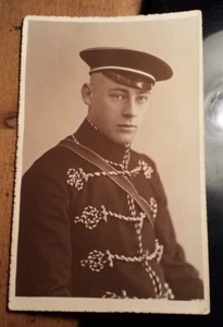 Student in Couleur Band Mütze Kneipjacke Pekesche SS 1927 / Foto Bonn Studentika - Bild 1 von 3