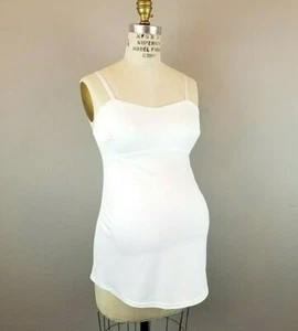 First Comes Love Maternity Womens Small Microfiber Fitted Tank NEW - Picture 1 of 8