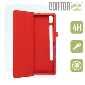 Schutzhülle Tasche mit matte Folie in ROT für 11.0" Samsung Galaxy Tab S7 - Bild 1 von 10