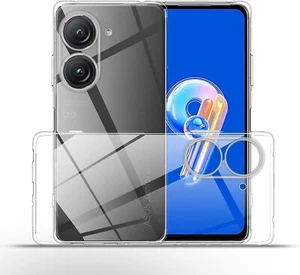 For ASUS ZENFONE 9 SHOCKPROOF TPU CLEAR CASE SOFT SILICONE GEL BACK SLIM COVER - Photo 1 sur 9