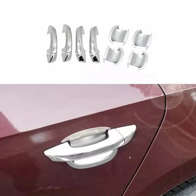 Manija del cuenco de la puerta exterior 2010-2013 para Volkswagen Golf MK6 ABS plateada Foto 1 de 4