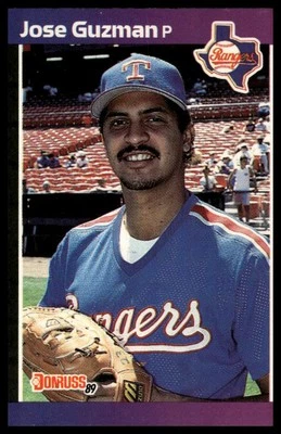 1989 Donruss #284 Jose Guzman - Image 1 of 2