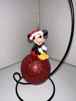 Disney Mickey Maus Weihnachtsschmuck Weihnachtskugel 12-14cm Retro - Bild 1 von 4