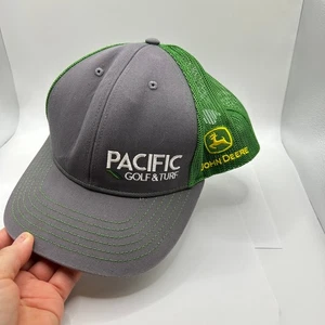 John Deere Brand Cap Mütze Pacific Golf & Turf gebraucht coole Kappe verstellbar Mesh - Bild 1 von 9