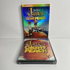 James and the Giant Peach DVD 2000 Special Editon W Slipcover New Sealed - Picture 1 of 5