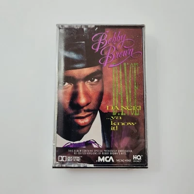 Bobby Brown Dance Ya Know It Cassette R&B Soul Music 1989 MCA Records SEALED - Image 1 of 4