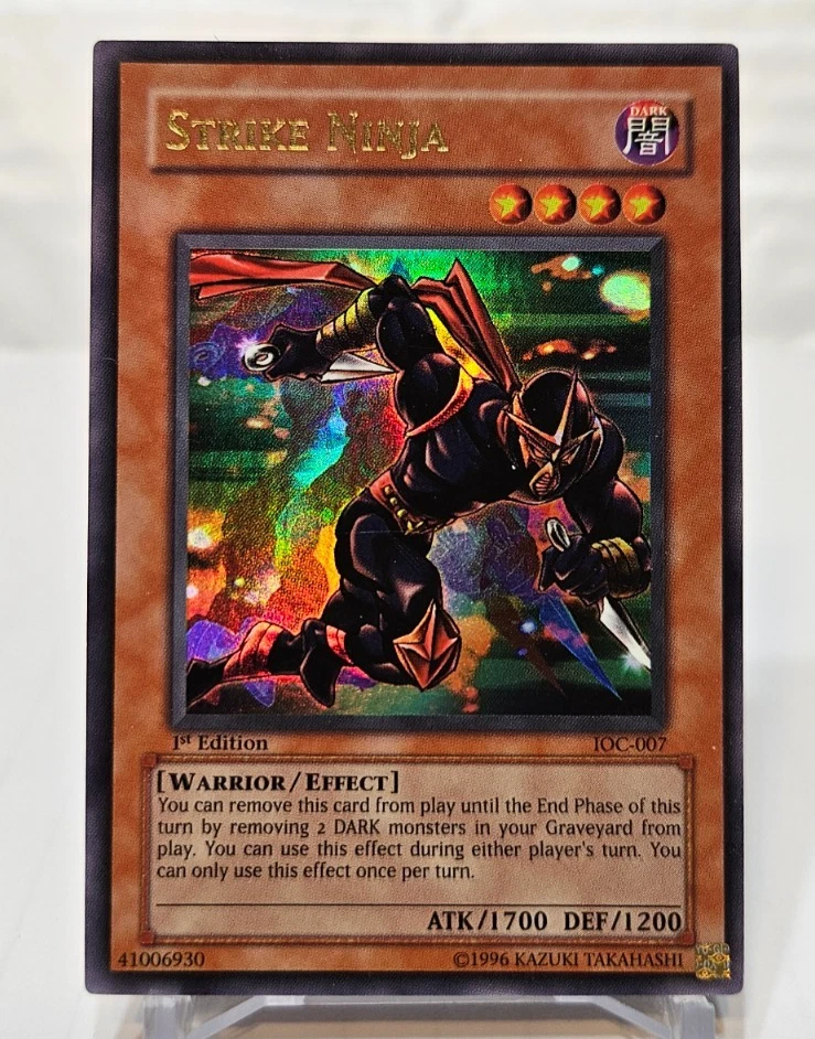 Strike Ninja IOC-007 Ultra Rare 1st Edition Yugioh 171 - Image 1 of 4