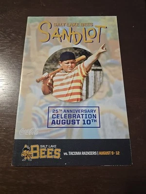 HAM PORTER Patrick Renna Salt Lake City Bees The Sandlot 25th Anniv Program  - Image 1 of 2