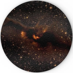 Dark Cosmic Bat - Glass Chopping Board, Creature of the Night, Gothic Deep Space - Picture 1 of 6