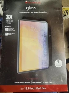ZAGG InvisibleShield Glass+ Screen Protector Apple iPad Pro 12.9" Gen. 3, 4, 5 - Picture 1 of 1