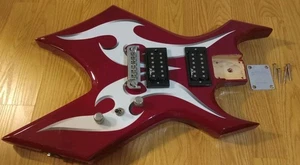BC Rich Warlock Gitarrenkörper Tribal seltene Farbe geladen  - Bild 1 von 9