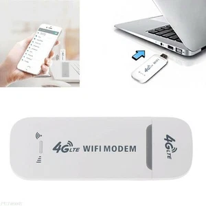 Unlocked 4G LTE USB Modem Mobile Wireless Router Wifi Hotspot SIM Card SloME Nm - Zdjęcie 1 z 12