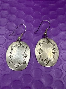 ❤️ Navajo Sterling Silber Ohrhänger - Bild 1 von 4
