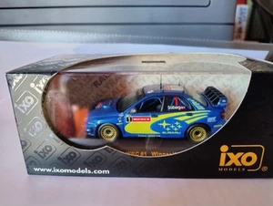 1/43 Subaru Impreza WRC #1 winner Wales Rally GB 2004 - Solberg / Mills - Ixo - Foto 1 di 5
