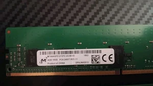 2x Micron 4GB PC4-2400T DDR4 ECC Server Memory (8GB total) - Picture 1 of 2