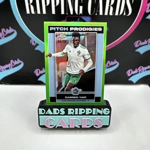 2023 Topps Chrome MLS - Pitch Prodigies Darren Yapi #151 Neon Green /99 - Picture 1 of 5