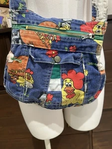 Vintage Schultertasche LIBERTY HEE HAW Handtasche Handarbeit Look - Bild 1 von 7